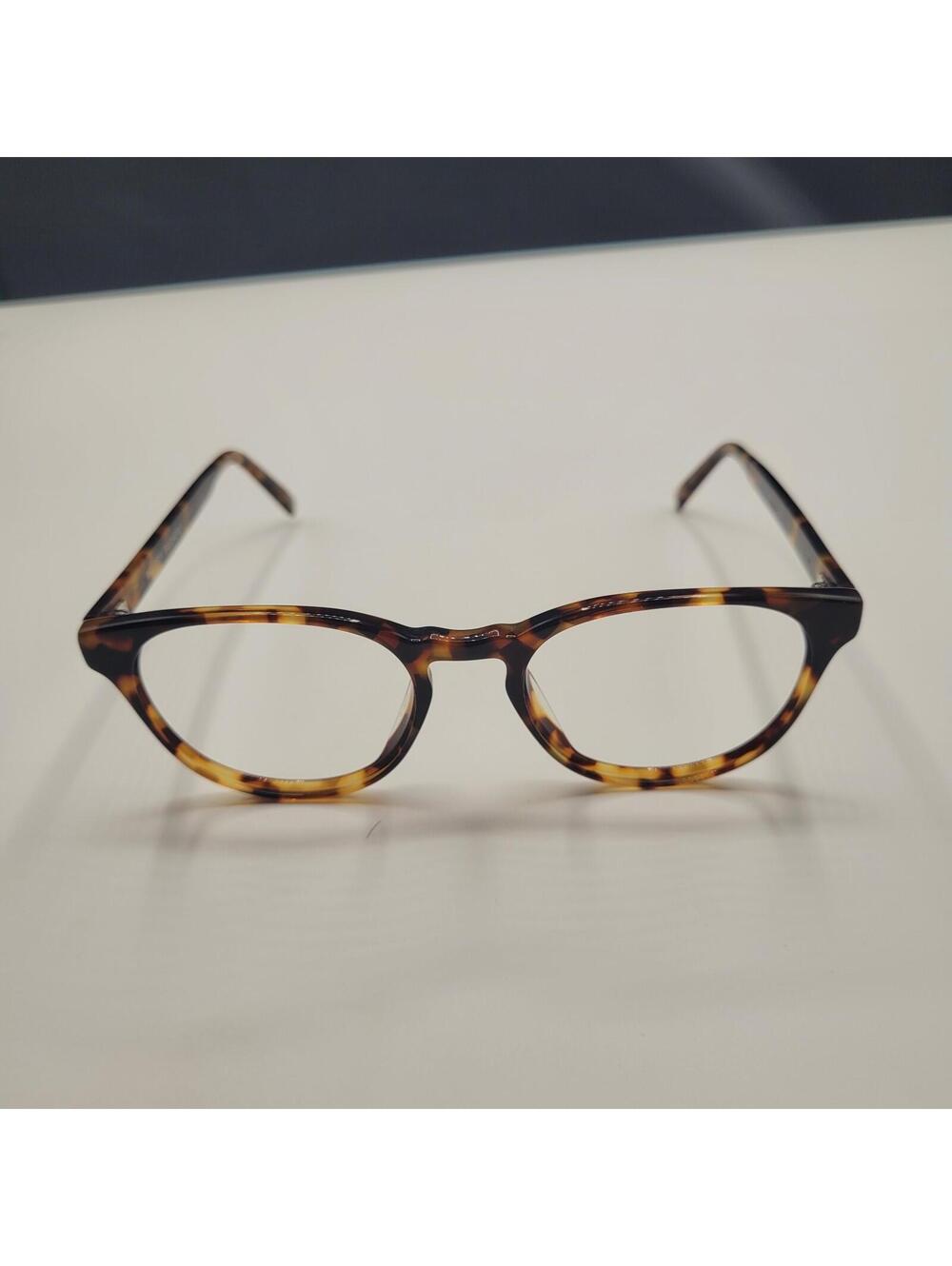Warby Parker Eyeglasses Whalen M 247 Brown Tortoise 51-18-145 Italy Eyewear